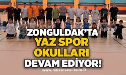 Zonguldak’ta Yaz Spor Okulları devam ediyor