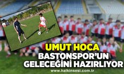 Umut Hoca Bastonspor'un geleceğini hazırlıyor