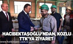 Hacıbektaşoğlu'ndan, Kozlu TTK'ya ziyaret