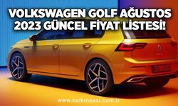 Volkswagen Golf Ağustos 2023 güncel fiyat listesi…