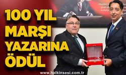 ZBEÜ Senato Toplantısında Doç. Dr. Kömürcü’ye plaket takdim edildi