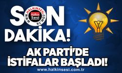 AK Parti'de istifalar başladı!