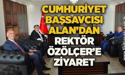 Alan’dan Rektör Özölçer’e ziyaret