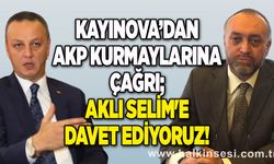 Kayınova’dan AKP kurmaylarına çağrı; Aklı Selim'e davet ediyoruz!