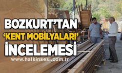 Bozkurt'tan 'kent mobilyaları' incelemesi