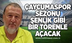 Çaycumaspor sezonu şenlik gibi bir törenle açacak