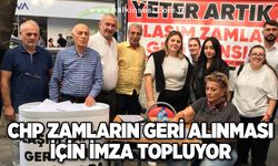 CHP zamların geri alınması için imza topluyor