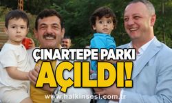 Çınartepe’de Çocuk Parkı törenle açıldı