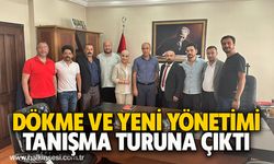 Dökme ve yeni yönetimi tanışma turuna çıktı