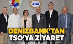 Denizbank'tan TSO'ya ziyaret