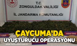 Çaycuma’da uyuşturucu operasyonu