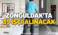 Zonguldak'ta 39 işçi alınacak