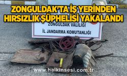 Zonguldak'ta iş yerinden hırsızlık şüphelisi yakalandı