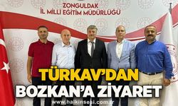 TÜRKAV’dan Bozkan’a ziyaret