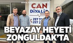 Beyazay heyeti Zonguldak'ta
