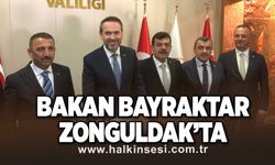 Bakan Bayraktar Zonguldak'ta