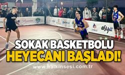 Sokak basketbolu heyecanı başladı