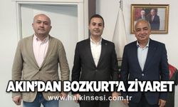 Akın’dan Bozkurt’a ziyaret