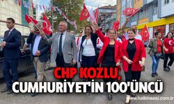 CHP Kozlu Cumhuriyet'in 100'üncü yılını kutladı