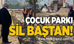 Çocuk parkı sil baştan