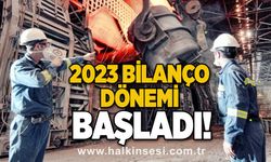 2023 bilanço dönemi başladı!