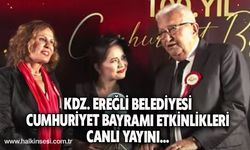 Ereğli'de 100'üncü yıl coşkusu! Canlı yayın...