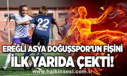 Ereğli, Asya Doğuşspor’un fişini ilk yarı çekti!