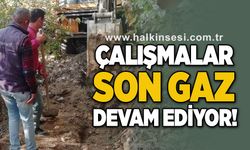 Çalışmalar son gaz devam ediyor!