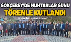 Gökçebey'de Muhtarlar Günü Törenle Kutlandı