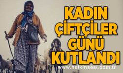 Kadın çiftçiler gününü kutladılar