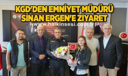 KGD'den Emniyet Müdürü Sinan Ergen'e ziyaret
