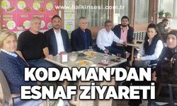 Başkan Kodaman'dan esnaf ziyareti