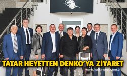Tatar heyetten Denko’ya ziyaret