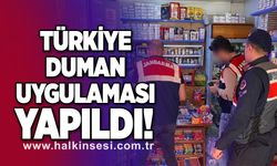 Türkiye Duman Uygulaması yapıldı