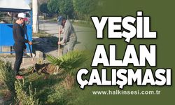 Yeşil alan çalışması