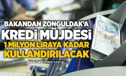 Bakandan Zonguldak’a kredi müjdesi: 1 milyon liraya kadar kullandırılacak