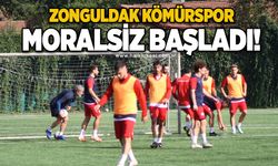 Zonguldak Kömürspor moralsiz başladı!