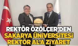 Rektör Özölçer’den Sakarya Üniversitesi Rektörü Al’a Ziyaret
