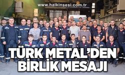 Türk Metal’den birlik mesajı