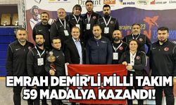 EMRAH DEMİR'Lİ MİLLİ TAKIM 59 MADALYA KAZANDI!.. 