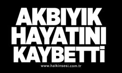 Akbıyık hayatını kaybetti