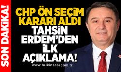 Tahsin Erdem'den ilk açıklama!