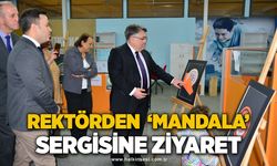 Rektörden  ‘Mandala’ Sergisine Ziyaret