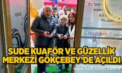 Sude Kuaför ve Güzellik Merkezi Gökçebey’de açıldı