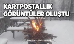 Kartpostallık görüntüler oluştu