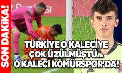 TÜRKİYE O KALECİYE ÇOK ÜZÜLMÜŞTÜ... O KALECİ KÖMÜRSPOR'DA!