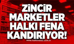 Zincir Marketler Halkı Fena Kandırıyor!