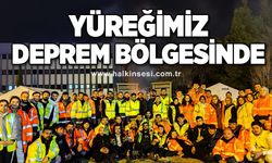 Yüreğimiz deprem bölgesinde