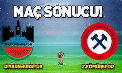 Diyarbekirspor -Z.Kömürspor  maçı sona erdi