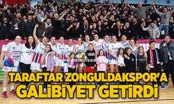 Taraftar Zonguldakspor'a galibiyet getirdi